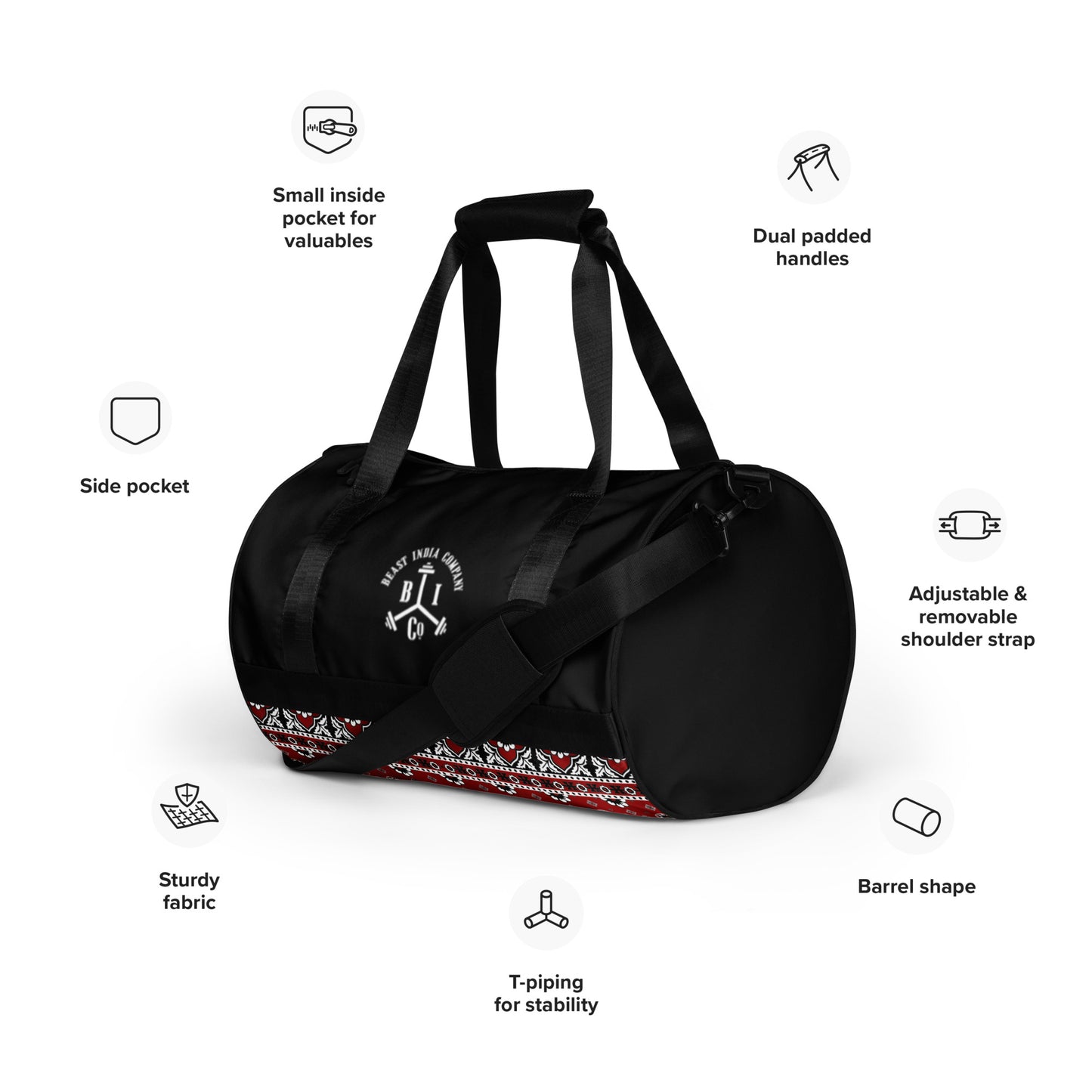 Ozair (Ajrak gym bag)