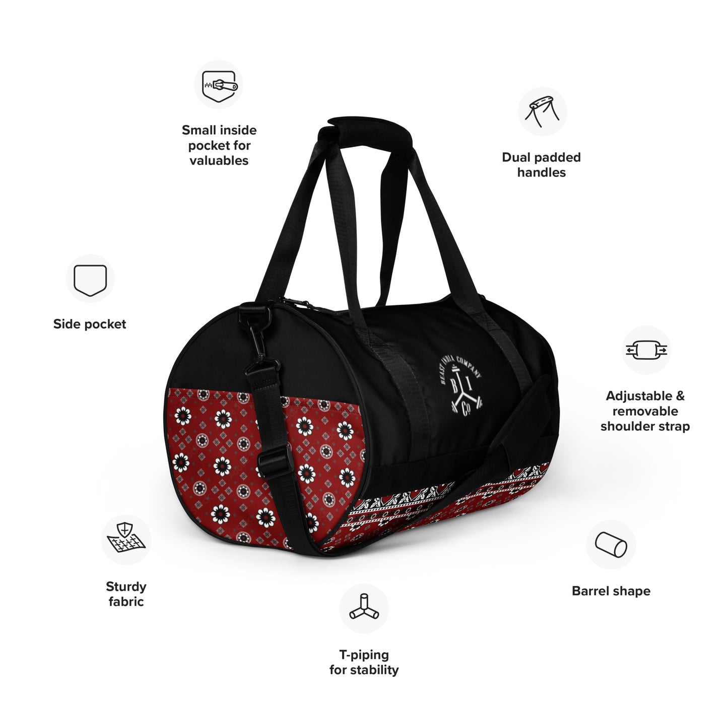 Ozair (Ajrak gym bag)